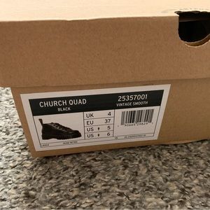 Dr Martens Church Quad Platform